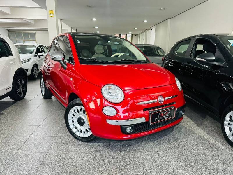 FIAT - 500 - 2012/2012 - Vermelha - R$ 49.900,00