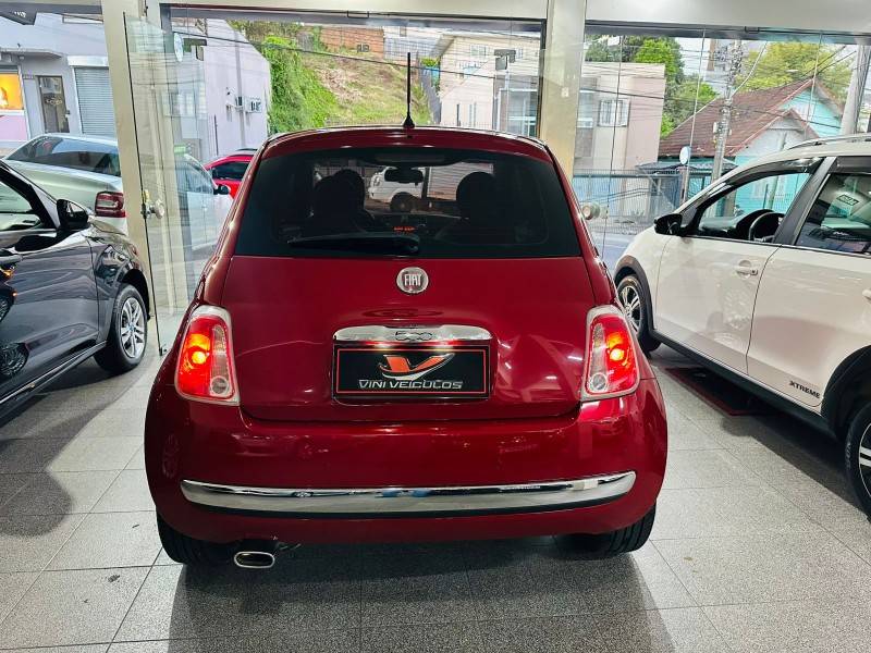 FIAT - 500 - 2012/2012 - Vermelha - R$ 49.900,00