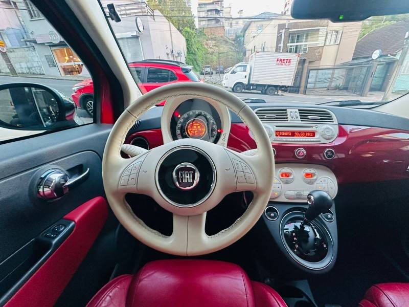 FIAT - 500 - 2012/2012 - Vermelha - R$ 49.900,00