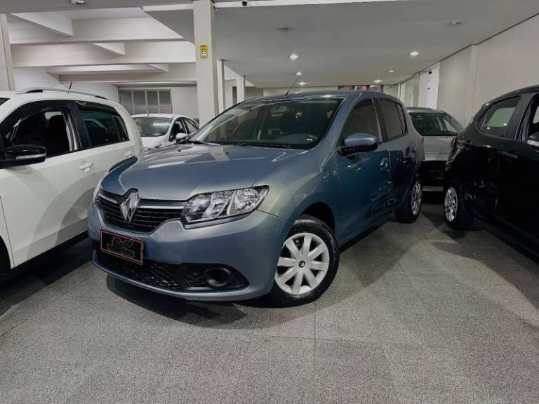 RENAULT - SANDERO - 2018/2018 - Cinza - Sob Consulta