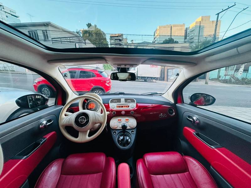 FIAT - 500 - 2012/2012 - Vermelha - R$ 49.900,00