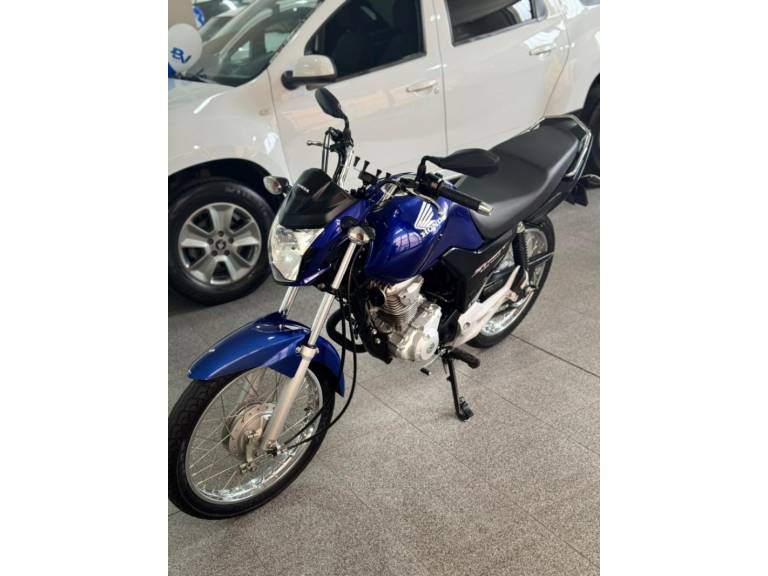 HONDA - CG 160 - 2023/2023 - Azul - R$ 15.900,00