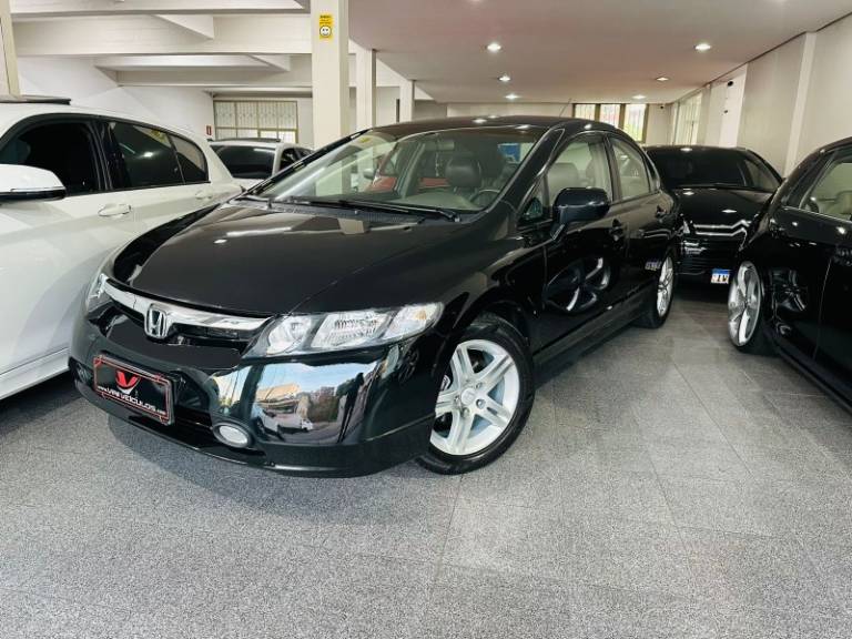 HONDA - CIVIC - 2007/2007 - Preta - R$ 47.900,00