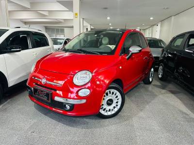FIAT - 500 - 2012/2012 - Vermelha - R$ 49.900,00